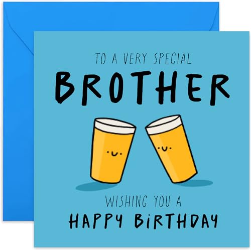 Lustige Geburtstagskarte für den Bruder für ihn, Bier-Geburtstagskarte zum 18., 21., 30., 40. Geburtstag, für Bruder, humorvolles Bro-Geburtstagsgeschenk, Bier-Geburtstagskarte für ihn, innen Lustige Geburtstagskarte für den Bruder für ihn, Bier-Geburtstagskarte zum 18., 21., 30., 40. Geburtstag, für Bruder, humorvolles Bro-Geburtstagsgeschenk, Bier-Geburtstagskarte für ihn, innen von Old English Company