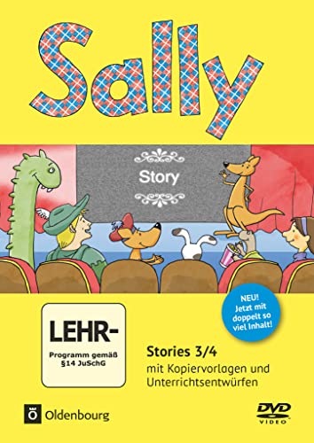 Sally - Zu allen Ausgaben - 3./4. Schuljahr: Stories - Video-DVD - Mit 10 animierten Filmen, Kopiervorlagen und Unterrichtsentwürfen von Oldenbourg Schulbuchverl.