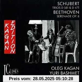 Oleg Kagan Edition Vol. 6: Streichtrios B-Dur / Serenade Op. 8 Oleg Kagan Edition Vol. 6: Streichtrios B-Dur / Serenade Op. 8 von Oleg Kagan