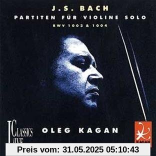 Partiten für Violine Solo 1 und 2 von Oleg Kagan