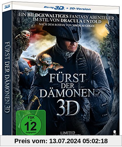 Fürst der Dämonen [3D Blu-ray, limitierte 2-Disc Edition] (O-Card matt mit partieller Glanzlackeriung) (Alternatives Motiv) von Oleg Stepchenko