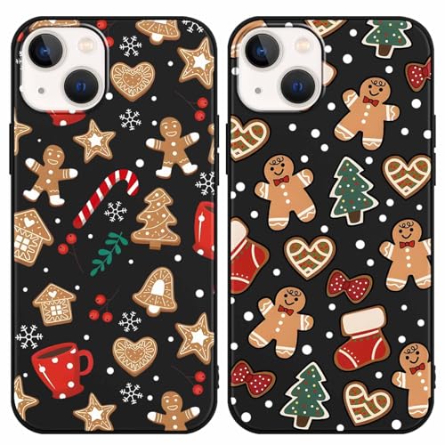 Olgary 2 Stück Weihnachten Handyhülle für iPhone 13 Mini 5,4",Sanft Silikon TPU Hülle mit Weihnachts Hirsch Schneemann Santa Geschenke Muster, Christmas Designs Schutzhülle Olgary 2 Stück Weihnachten Handyhülle für iPhone 13 Mini 5,4",Sanft Silikon TPU Hülle mit Weihnachts Hirsch Schneemann Santa Geschenke Muster, Christmas Designs Schutzhülle von Olgary