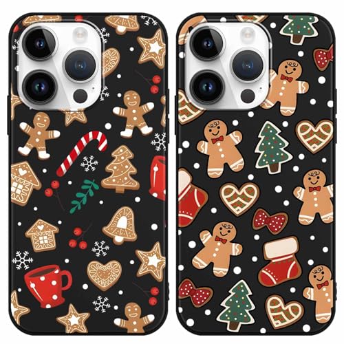 Olgary 2 Stück Weihnachten Handyhülle für iPhone 14 Pro 6,1",Sanft Silikon TPU Hülle mit Weihnachts Hirsch Schneemann Santa Geschenke Muster, Christmas Designs Schutzhülle Olgary 2 Stück Weihnachten Handyhülle für iPhone 14 Pro 6,1",Sanft Silikon TPU Hülle mit Weihnachts Hirsch Schneemann Santa Geschenke Muster, Christmas Designs Schutzhülle von Olgary