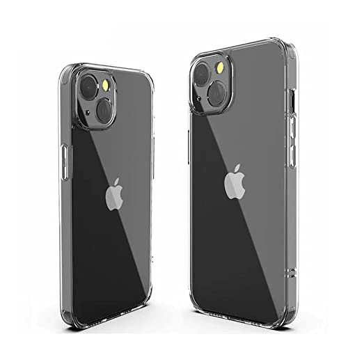 Oli Transparente Silikon Hülle Case SoftCare Dünn und Weiches Stoßfeste Handyhülle Kompatibel mit iPhone 13 6.1 mit Kamera Schutz von Oli