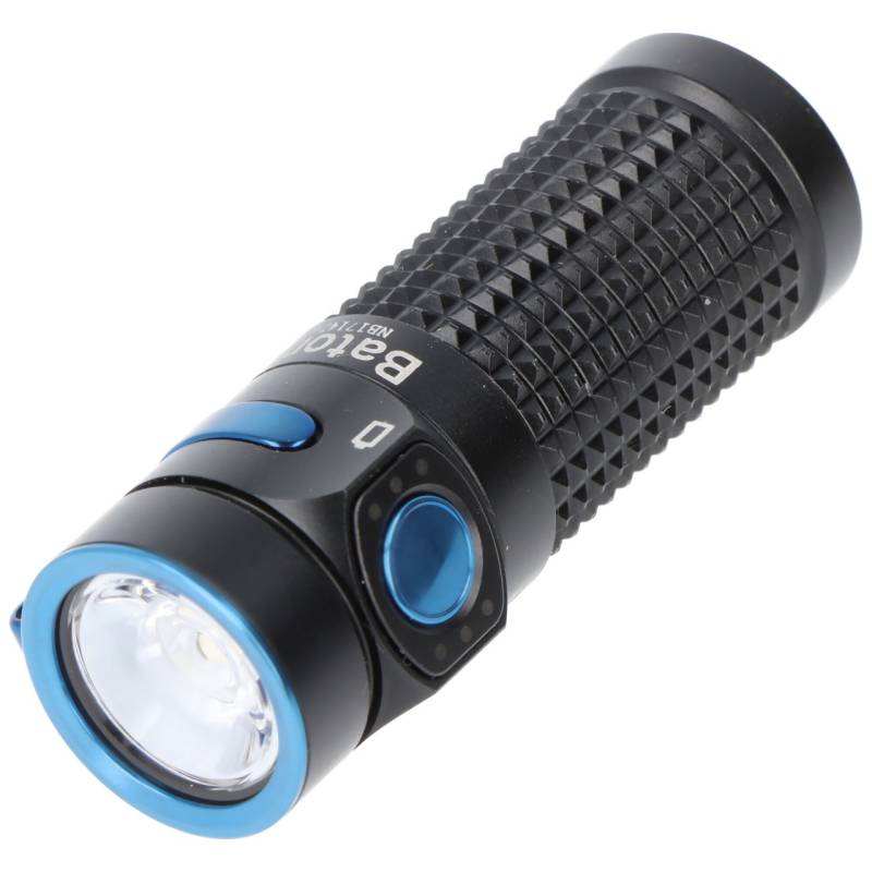 Olight Baton 4 LED-Taschenlampe schwarz, EDC-Taschenlampe, ultra-kompakt und leistungsstark, 1300 Lumen von Olight