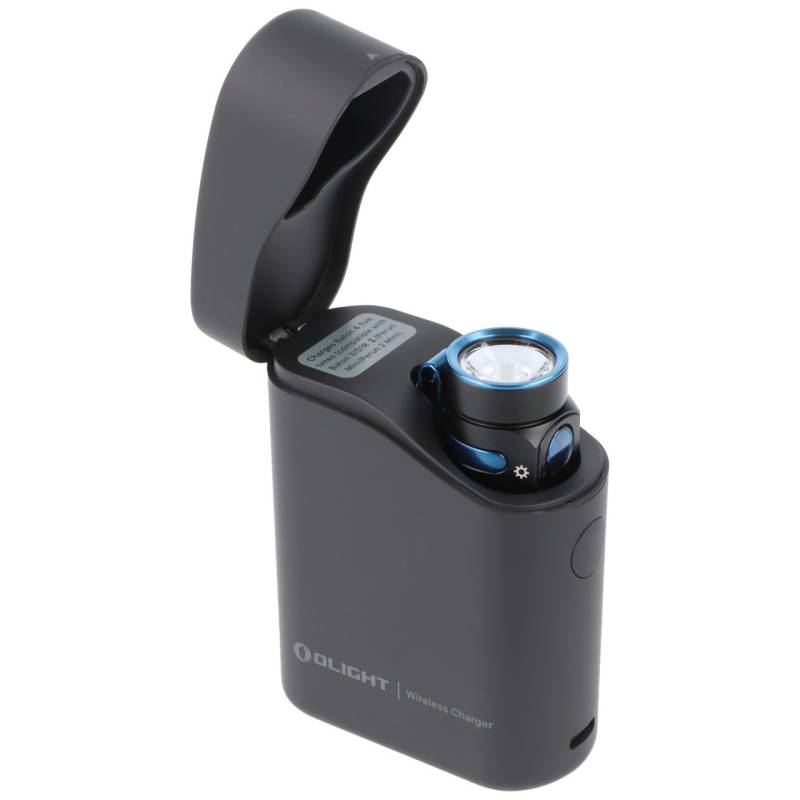 Olight Baton 4 Premium Edition schwarz, LED-Taschenlampe mit Ladecase, ultra-kompakt und leistungsstark, 1300 Lumen von Olight