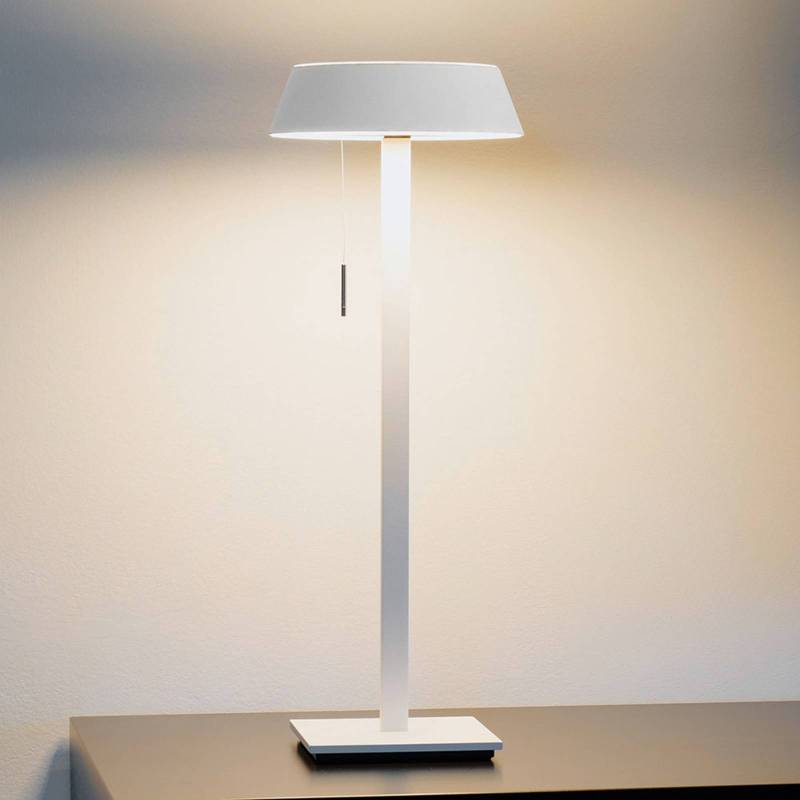 OLIGO Glance LED-Tischlampe weiß matt von Oligo