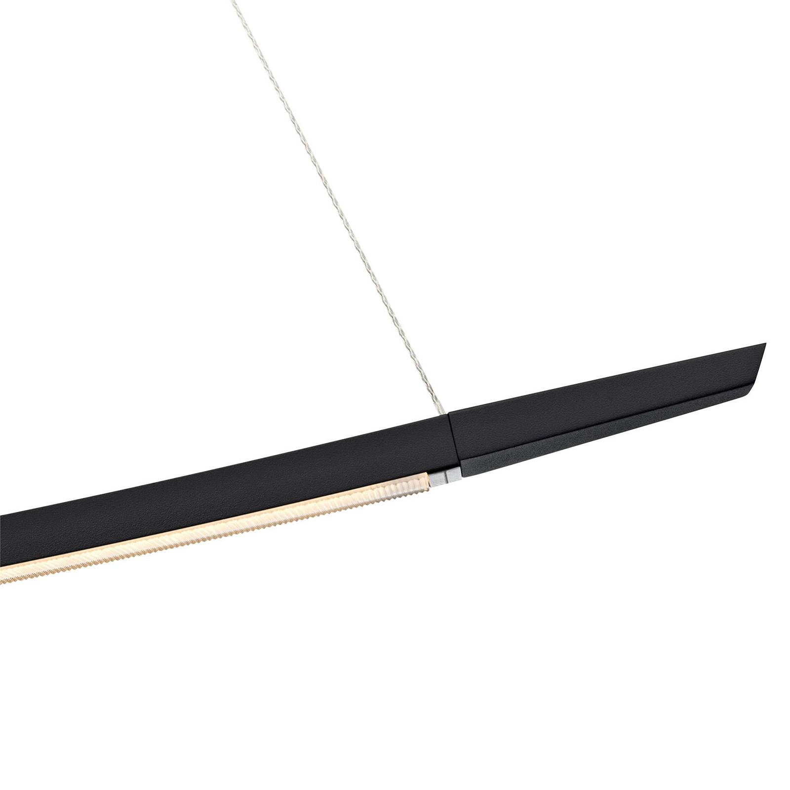 OLIGO Lisgo LED-Pendelleuchte, schwarz matt von Oligo