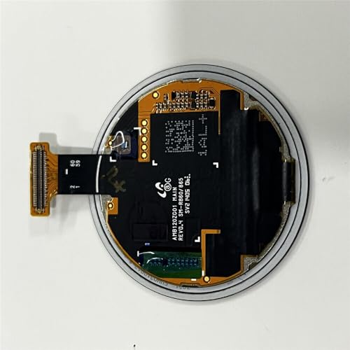 Olivechard Ersatz-LCD-Bildschirm für Samsung Galaxy Watch 4, 44 mm, SM-R870, 3,6 cm (1,4 Zoll), Original-AMOLED Watch4 LCD-Display mit Pinzette (nicht für 40 mm / Watch 4 Classic) von Olivechard