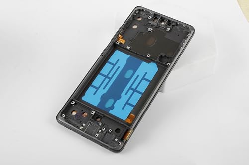Olivechard OLED Ersatz-LCD-Bildschirm für Samsung Galaxy A51 5G (Fingerabdruck-Unterstützung) 16,4 cm (6,4 Zoll) + schwarzer Rahmen SM-A516U A516F/N/B Display Touch Digitizer Assembly von Olivechard