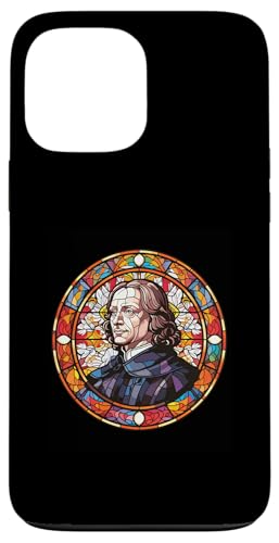 Oliver Cromwell Buntglas Hülle für iPhone 13 Pro Max von Oliver Cromwell Art Style Designs For Historians