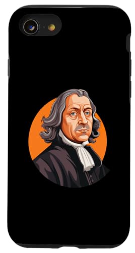 Oliver Cromwell Comic Hülle für iPhone SE (2020) / 7 / 8 von Oliver Cromwell Art Style Designs For Historians