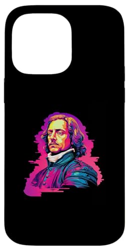 Oliver Cromwell Dampfwelle Hülle für iPhone 14 Pro Max von Oliver Cromwell Art Style Designs For Historians