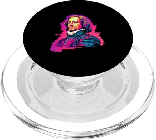 Oliver Cromwell Dampfwelle PopSockets PopGrip für MagSafe Oliver Cromwell Dampfwelle PopSockets PopGrip für MagSafe von Oliver Cromwell Art Style Designs For Historians