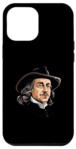 Oliver Cromwell Karikatur Hülle für iPhone 12 Pro Max von Oliver Cromwell Art Style Designs For Historians