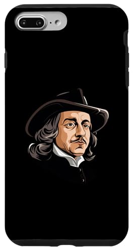 Oliver Cromwell Karikatur Hülle für iPhone 7 Plus/8 Plus von Oliver Cromwell Art Style Designs For Historians