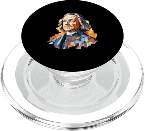 Oliver Cromwell Kubismus PopSockets PopGrip für MagSafe von Oliver Cromwell Art Style Designs For Historians