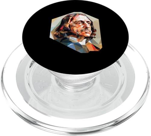 Oliver Cromwell Kubismus PopSockets PopGrip für MagSafe Oliver Cromwell Kubismus PopSockets PopGrip für MagSafe von Oliver Cromwell Art Style Designs For Historians
