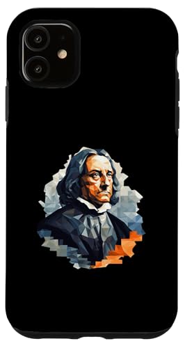 Oliver Cromwell Low Poly Art Hülle für iPhone 11 von Oliver Cromwell Art Style Designs For Historians