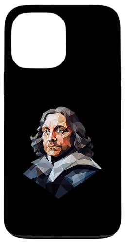 Oliver Cromwell Low Poly Art Hülle für iPhone 13 Pro Max von Oliver Cromwell Art Style Designs For Historians
