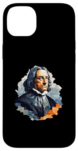 Oliver Cromwell Low Poly Art Hülle für iPhone 14 Plus von Oliver Cromwell Art Style Designs For Historians
