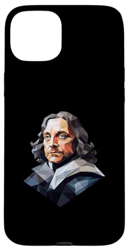 Oliver Cromwell Low Poly Art Hülle für iPhone 15 Plus von Oliver Cromwell Art Style Designs For Historians