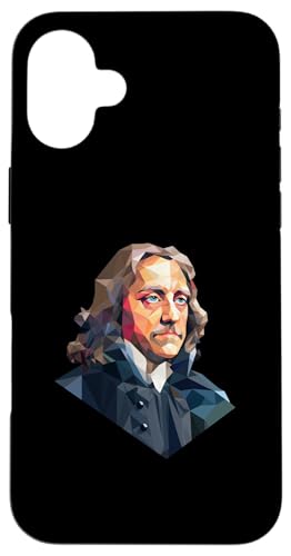 Oliver Cromwell Low Poly Art Hülle für iPhone 16 Plus von Oliver Cromwell Art Style Designs For Historians