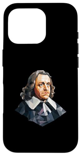 Oliver Cromwell Low Poly Art Hülle für iPhone 16 Pro von Oliver Cromwell Art Style Designs For Historians