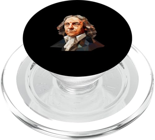 Oliver Cromwell Low Poly Art PopSockets PopGrip für MagSafe Oliver Cromwell Low Poly Art PopSockets PopGrip für MagSafe von Oliver Cromwell Art Style Designs For Historians