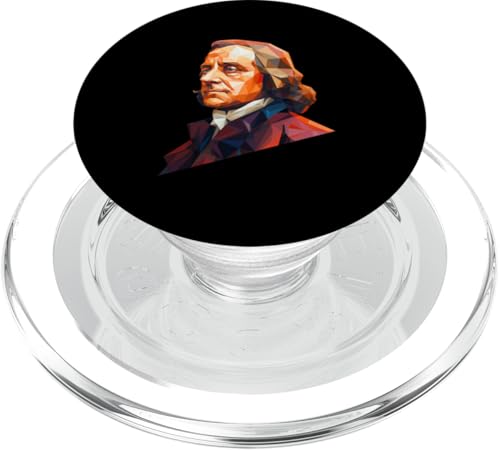 Oliver Cromwell Low Poly Art PopSockets PopGrip für MagSafe Oliver Cromwell Low Poly Art PopSockets PopGrip für MagSafe von Oliver Cromwell Art Style Designs For Historians
