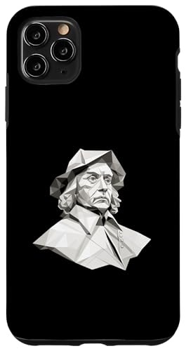Oliver Cromwell Origami Hülle für iPhone 11 Pro Max von Oliver Cromwell Art Style Designs For Historians
