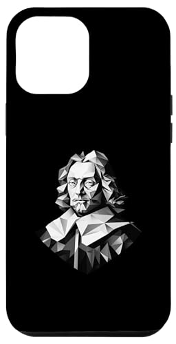 Oliver Cromwell Origami Hülle für iPhone 12 Pro Max von Oliver Cromwell Art Style Designs For Historians