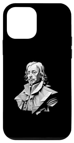 Oliver Cromwell Origami Hülle für iPhone 12 mini von Oliver Cromwell Art Style Designs For Historians