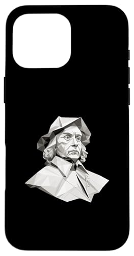Oliver Cromwell Origami Hülle für iPhone 16 Pro Max von Oliver Cromwell Art Style Designs For Historians