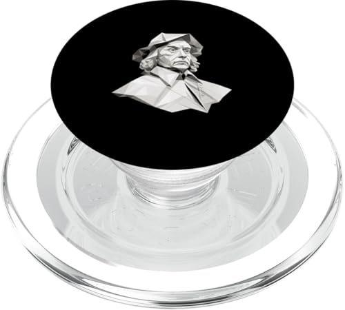 Oliver Cromwell Origami PopSockets PopGrip für MagSafe Oliver Cromwell Origami PopSockets PopGrip für MagSafe von Oliver Cromwell Art Style Designs For Historians