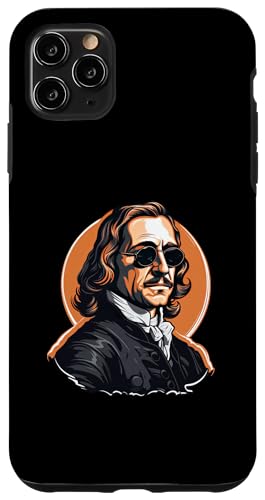 Oliver Cromwell mit Sonnenbrille Hülle für iPhone 11 Pro Max von Oliver Cromwell Art Style Designs For Historians