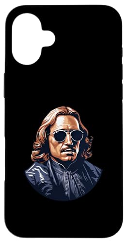 Oliver Cromwell mit Sonnenbrille Hülle für iPhone 16 Plus von Oliver Cromwell Art Style Designs For Historians
