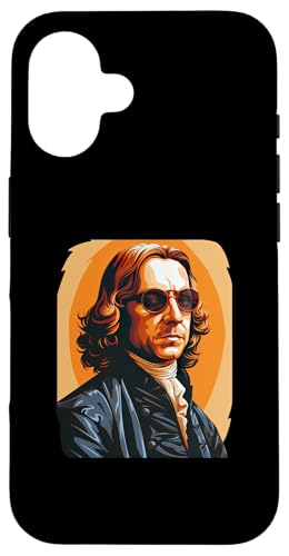 Oliver Cromwell mit Sonnenbrille Hülle für iPhone 16 Oliver Cromwell mit Sonnenbrille Hülle für iPhone 16 von Oliver Cromwell Art Style Designs For Historians