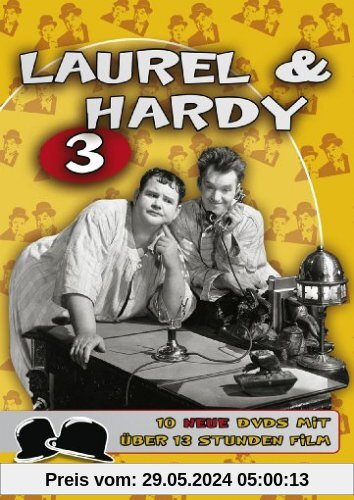 Laurel & Hardy - Box 3 (10 DVDs) von Oliver Hardy