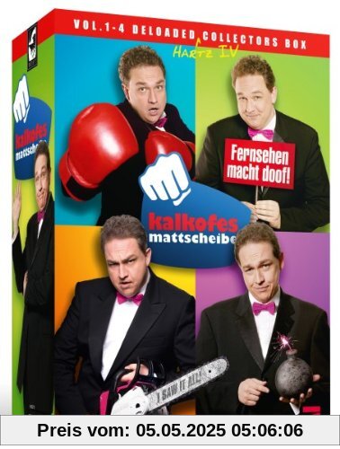 Kalkofes Mattscheibe Vol. 1-4 - Box [Collector's Edition] [4 DVDs] von Oliver Kalkofe