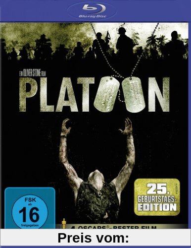 Platoon - 25th Anniversary Edition [Blu-ray] von Oliver Stone