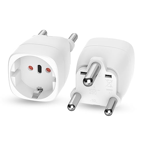 Oliveria 2X Reiseadapter für Südafrika Steckdose Typ M, Adapter Südafrika, EU nach Südafrika Reiseadapter für Südafrika, Mosambik, Bhutan, Namibia, Botswana Reiseadapter Typ M Oliveria 2X Reiseadapter für Südafrika Steckdose Typ M, Adapter Südafrika, EU nach Südafrika Reiseadapter für Südafrika, Mosambik, Bhutan, Namibia, Botswana Reiseadapter Typ M von Oliveria
