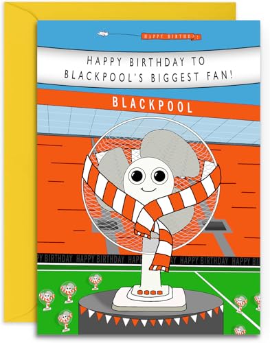 Fußball-Fan-Karte (Blackpool) von Olivia Samuel