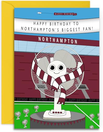 Fußball-Fan-Karte (Northampton) von Olivia Samuel