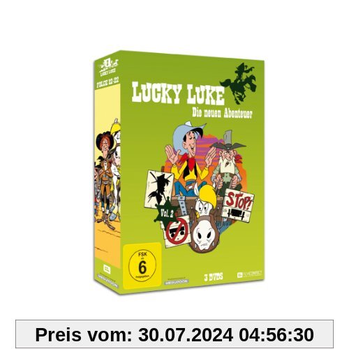 Lucky Luke - Die neuen Abenteuer (Vol. 2, Folge 12-22) [3 DVDs] von Olivier Jean Marie