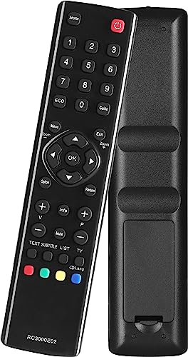 RC3000E02 TV Ersatz Fernbedienung passend für TCL LED LCD TVs Fernseher RC3000E02 TV Ersatz Fernbedienung passend für TCL LED LCD TVs Fernseher von Olizen