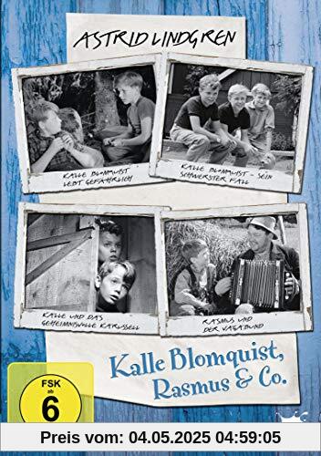Astrid Lindgren - Kalle Blomquist, Rasmus & Co. (original schwarz-weiß Filme) [2 DVDs] von Olle Hellbom
