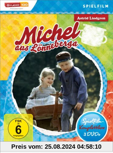 Astrid Lindgren: Michel aus Lönneberga - Spielfilm-Komplettbox (Spielfilm-Edition, 3 Discs von Olle Hellbom