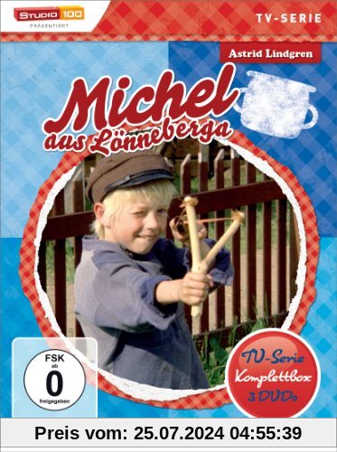 Astrid Lindgren: Michel aus Lönneberga - TV-Serie Komplettbox (TV-Edition, 3 Discs) von Olle Hellbom