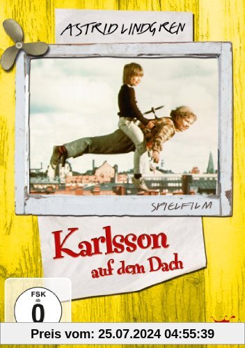 Karlsson auf dem Dach von Olle Hellbom